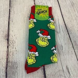 The Grinch Bioworld Christmas Crew Socks